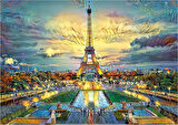 Educa 500 Parça Eyfel Kulesi Puzzle - 19621 - Eiffel Tower