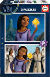 Educa 2x20 Parça Çocuk Puzzle - Disney Wish - 3-5 Yaş Kız Çocuk