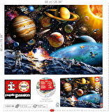 Educa 1000 Parçalık Asteroit Görevi Gezegenler Puzzle - Asteroid Mission - 19918