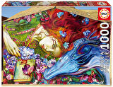 Educa 1000 Parça Aziz George Puzzle - 19926 - Sant Jordi Lily Brick