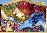 Educa 1000 Parça Aziz George Puzzle - 19926 - Sant Jordi Lily Brick