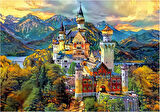 Educa 1000 Parça Neuschwanstein Şatosu Puzzle - Neuschwanstein Castle - 19933