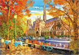 Educa 1000 Parçalık Sonbaharda Notre Dame Manzarası Puzzle - 19936