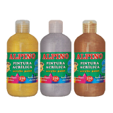 Alpino Akrilik Boya Şişe 250 ML Metalik Bronz DV000134