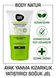 Body Natur Ayak Yatıştırıcı Soğuk Jel Yanma Yorgunluk Giderici Rahatlatıcı Bacak Jeli - Soothing Cold Gel 100ml