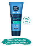Body Natur Erkekler Için Duşta Vücut Tüy Dökücü Krem - Hair Removal Cream In Shower 200ml