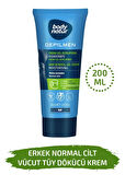 Body Natur Normal Ciltli Erkekler Için Vücut Tüy Dökücü Krem - Hair Removal Cream Normal 200ml