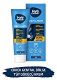 Body Natur Erkekler Için Genital Bölge Tüy Dökücü Krem – Hair Removal Cream 50ml