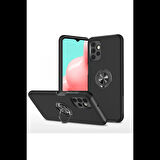 Newface Samsung Galaxy A72 Kılıf Elit Yüzüklü Kapak