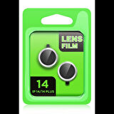 Newface iPhone 14 Plus Raze Metal Kamera Lens