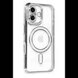 Newface iPhone 16 Plus Kılıf Joke Simli Magneticsafe Kılıf