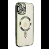 Newface iPhone 12 Pro Max Kılıf Kross Magneticsafe Kapak