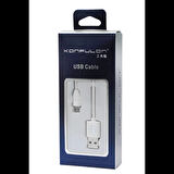 Konfulon S02 Micro USB Kablo 1M 2.4A