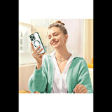 Newface iPhone 14 Pro Max Kılıf Kross Magneticsafe Kapak