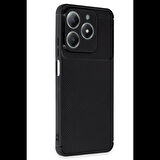Newface Realme C61 Kılıf Auto Focus Karbon Kapak