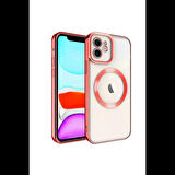 Newface iPhone 12 Kılıf Kross Magneticsafe Kapak