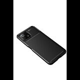 Newface Xiaomi Uyumlu Mİ 11 Lite Kılıf Auto Focus Karbon Kapak