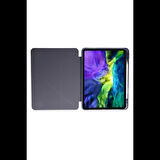 Newface iPad Pro 11 (2024) Kılıf Kalemlikli Mars Tablet Kılıfı