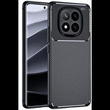 Xiaomi Redmi Note 14 Pro 4G Kılıf Auto Focus Karbon Kapak