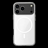 Newface iPhone 17 Pro Kılıf Magneticsafe Şeffaf Silikon - Şeffaf