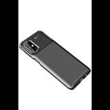 Samsung Galaxy M31S Kılıf Auto Focus Karbon Kapak
