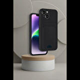 Newface iPhone 14 Kılıf Kelvin Kartvizitli Silikon