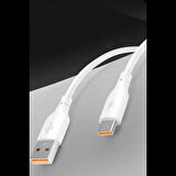 Konfulon DC64 USB to Lightning 1M 3.0A Hızlı Şarj Kablo - Beyaz