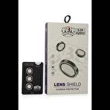 Newface Samsung Galaxy S24 Bilvis Titan Kamera Lens - Derin Mor