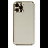 Newface iPhone 12 Pro Max Kılıf Coco Deri Silikon Kapak