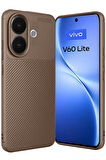Vivo V60 Lite Auto Focus Karbon Kapak