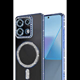 Joy Tekno Xiaomi Uyumlu Redmi 13C Joke Simli Magneticsafe Kılıf