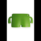 Joy Tekno Samsung Galaxy Tab A9 Plus Kılıf Karakter Tablet Silikon - Yeşil