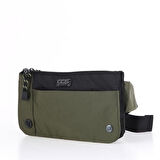 ÇÇS 31400 Çift Bölmeli Bel Çantası Yeşil