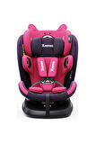 Markgross Yeni Bear 360 ° Dönebilir Yatabilir i-Size 0-36 Kg OtoKoltuğu ISOFIX/SIP/LATCH Pembe