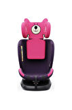 Markgross Yeni Bear 360 ° Dönebilir Yatabilir i-Size 0-36 Kg OtoKoltuğu ISOFIX/SIP/LATCH Pembe