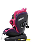 Markgross Yeni Bear 360 ° Dönebilir Yatabilir i-Size 0-36 Kg OtoKoltuğu ISOFIX/SIP/LATCH Pembe
