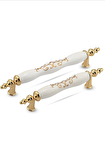 Gold Osmanlı 128 Mm Polimer Dolap Çekmece Kulpları