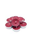 Kokusuz Mum Renkli Mum 8 li Tealight Mum Dekoratif Yuvarlak Mum