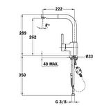 Teka - ARK 938 - Spiralli Mutfak Bataryası - Krom - 239381200