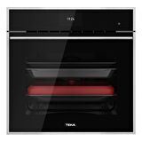 Teka - IOVEN SS - Ankastre Multifonksiyonel Dokunmatik Ekranlı Turbo Fırın - Siyah Cam - 70 lt - 41560160