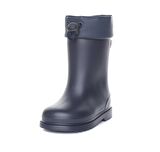 Igor W10101003 Topuksuz İpli Su Geçirmez Lacivert Pvc Kız Çocuk Yağmur Çizmesi