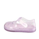 S10265 Star Glitter Kız Çocuk Sandalet Mor
