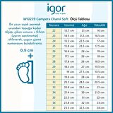 Igor Campera Charol Soft Kız Çocuk Siyah Rugan Yağmur Çizmesi