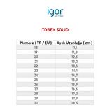 Igor Tobby Solid Çocuk Azul Sandalet