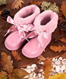 W10258 Bimbi Soft İgor Marka Kız Çocuk Yağmur Çizmesi Pembe