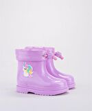 W10253 Bimbi Unicornio İgor Marka Kız Yağmur Çizmesi Lila