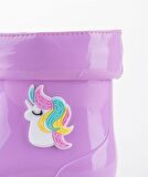 W10253 Bimbi Unicornio İgor Marka Kız Yağmur Çizmesi Lila