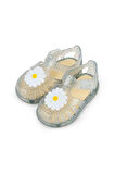Unisex S10322 Tobby Gloss Flor Çocuk Sandalet - Beyaz | 26