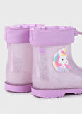 Igor Lila Bebek Yağmur Botu BIMBI UNICORNIO GLITTER