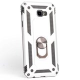 Gpack Samsung Galaxy J4 Plus Kılıf Vega Yüzüklü MıknatıslıNano Glass